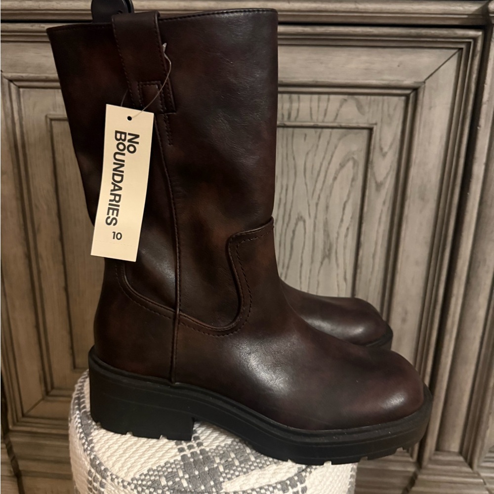 Brown Women's Boots Size 10! NWT! - Picture 4 of 10